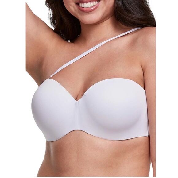 Maidenform Women's Strapless Lift Underwire Bra SN0004 - White 36C - Picture 4 of 9
